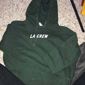 forever 21 cropped hoodie